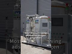 Zweistufige Reinigung: 99,5% Sauerstoffreinheit